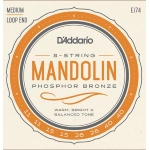 D'addario EJ74 Corde per Mandolino 11-40 Phosphor Bronze