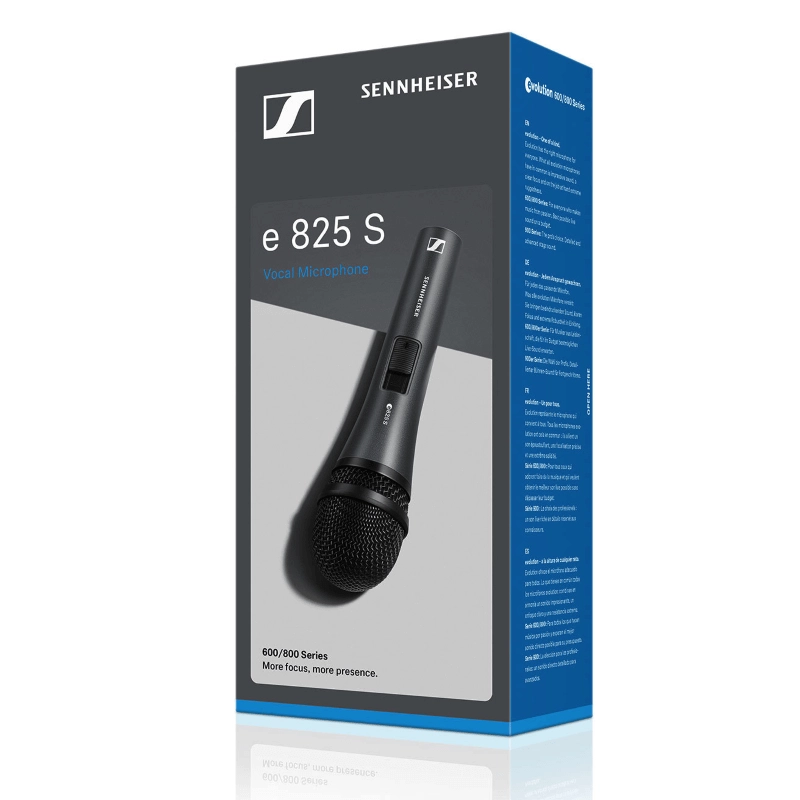 Sennheiser E825S Microfono Dinamico Cardioide per Voce