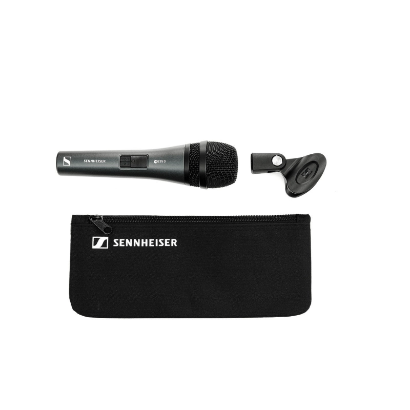 Sennheiser e835s Microfono Cardioide per Voce con interruttore