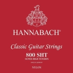 Hannabach 800SHT Corde per chitarra classica Serie 800 Super High Tension Argentato