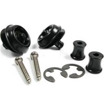 Dunlop SLS1103BK Strap Lock Blocca Tracolla alla chitarra