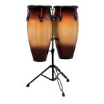 Latin Percussion LPA646-VSB Conga set Aspire