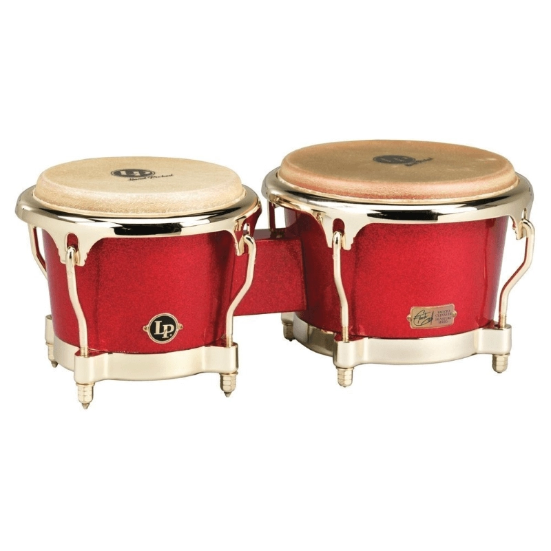 Latin Percussion LP794V-ARG Bongos Galaxy Fiberglass Fausto Cuevas III Signature