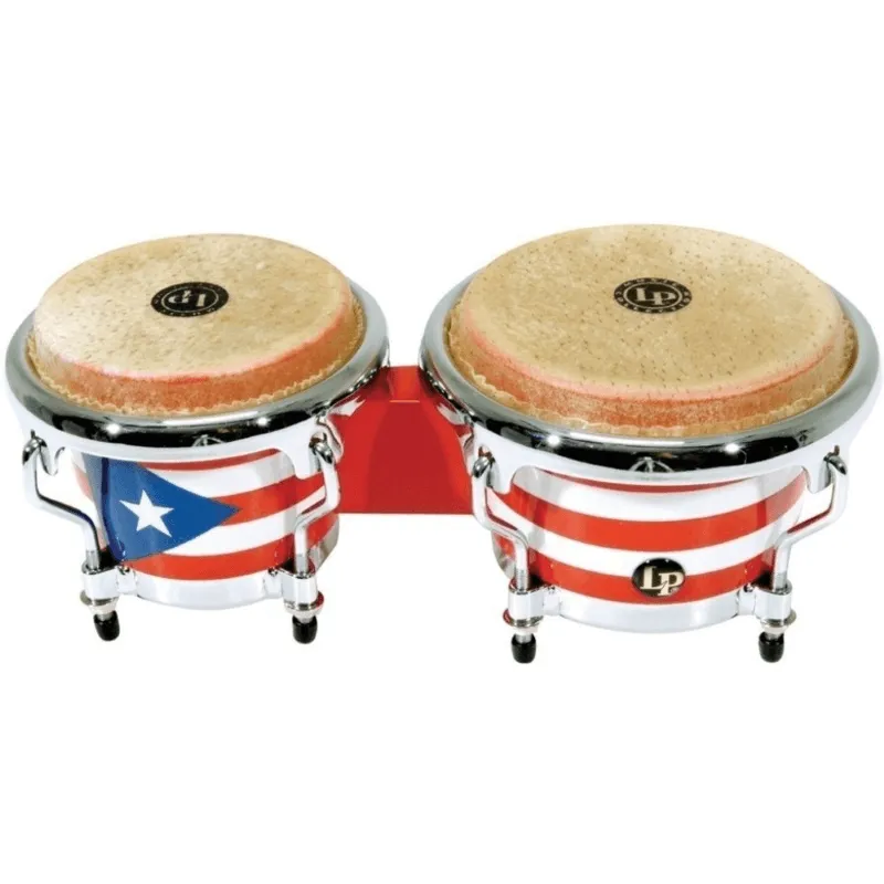 Latin Percussion LPM199-PR Bongos Mini Tunable