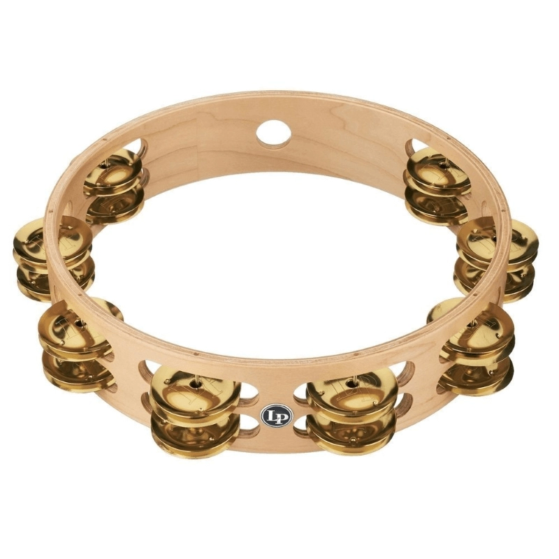 Latin Percussion LP380B-BR Tamburelli Pro 10 a due file