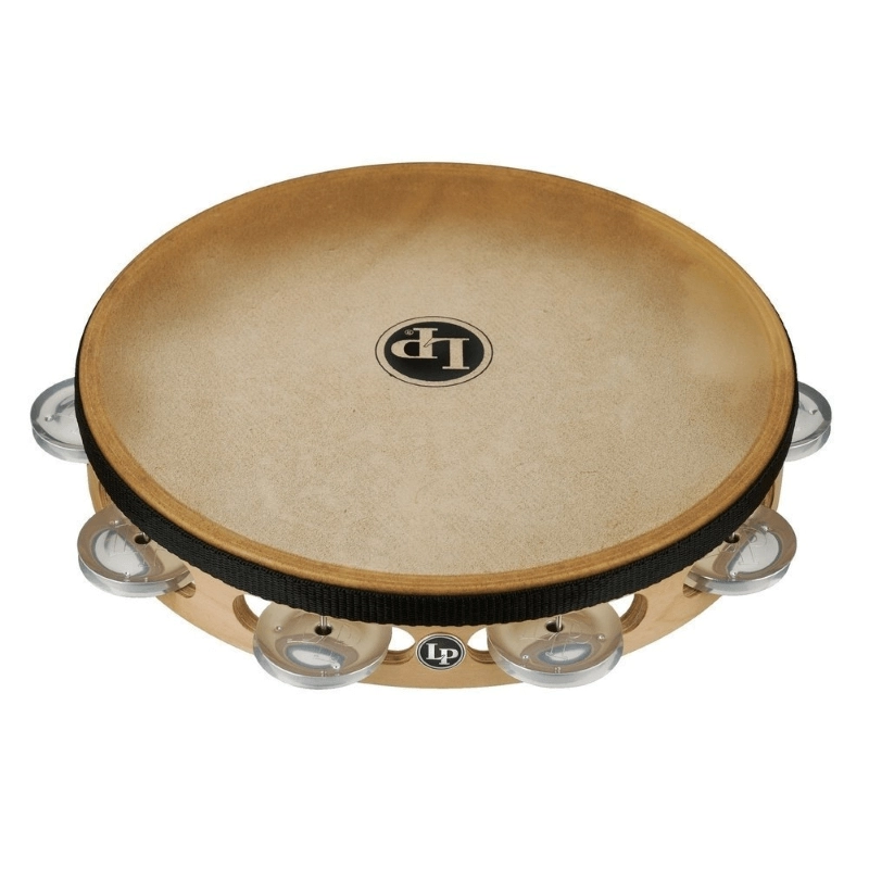 Latin Percussion LP383-AL Tamburelli Pro 10in Single Row with Head