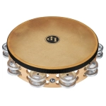 Latin Percussion LP384-BB Tamburelli Fila doppia con pelle, Pro 10