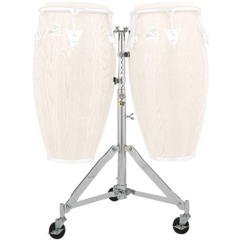 Latin Percussion LP290B Stand per Congas doppio per conga