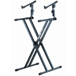 Quiklok QL642 Supporto Doppio per Due Tastiere