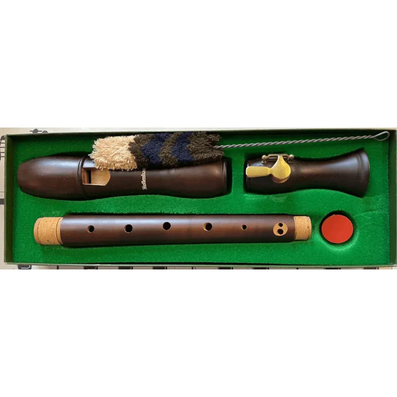 Mollenhauer 2335 Flauto dolce Contralto Tedesco con chiave e doppio doro